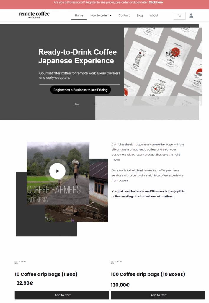 %% Remote Coffee