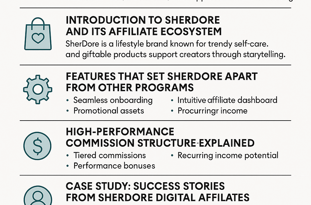 Why SherDore is the Best Affiliate Program for Digital Service Promoters [Top 2025 Review]