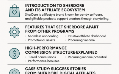 Why SherDore is the Best Affiliate Program for Digital Service Promoters [Top 2025 Review]